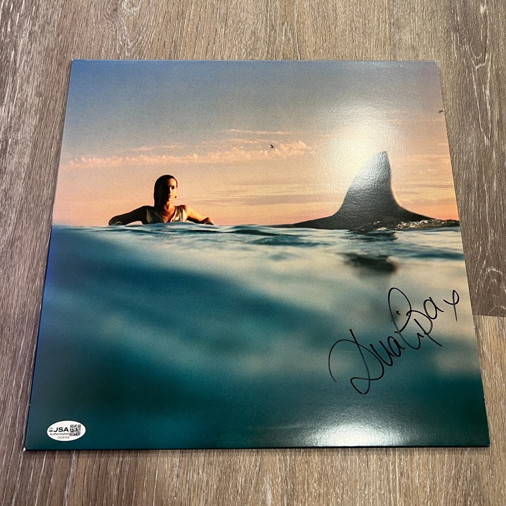 Dua Lipa 'Radical Optimism' Signed Autographed LP Vinyl Album Cherry Red [JSA]